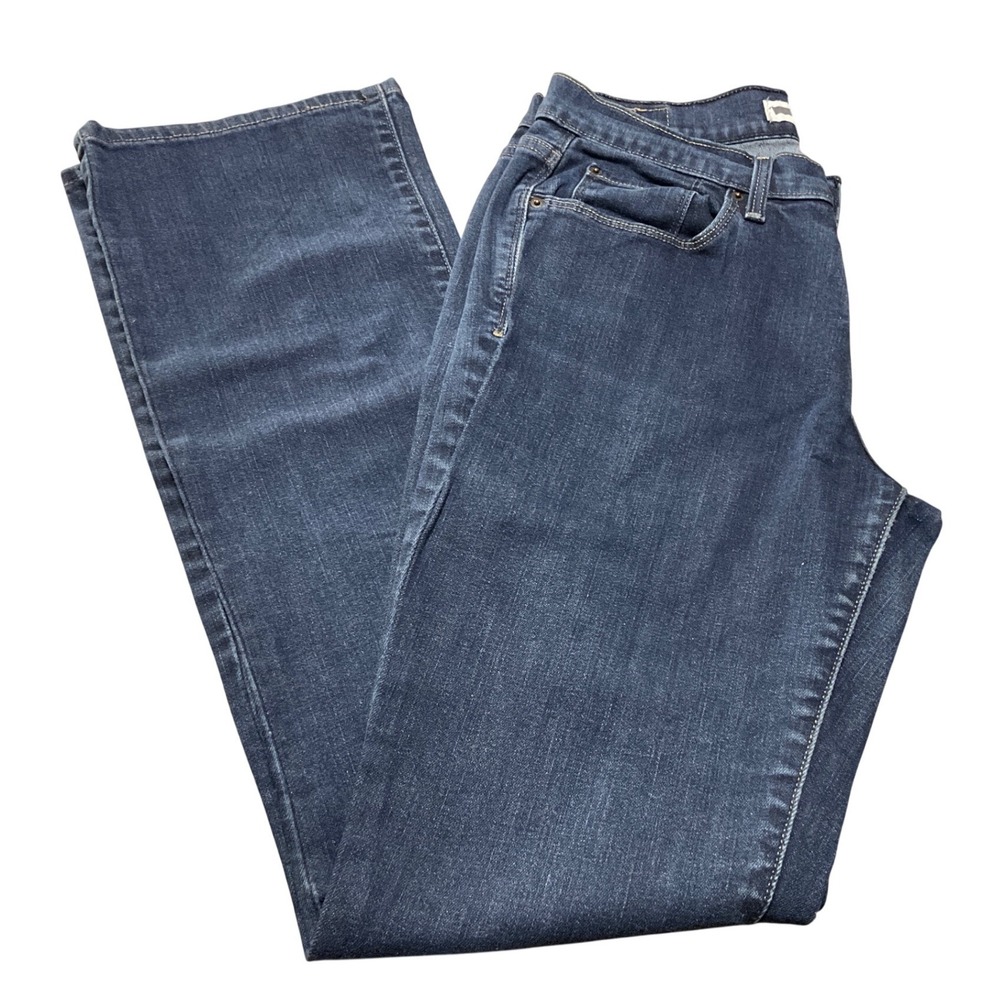 Levis 515 Bootcut Jeans Women 4 Dark Indigo Wash Mid Rise‎ Stretch Denim
